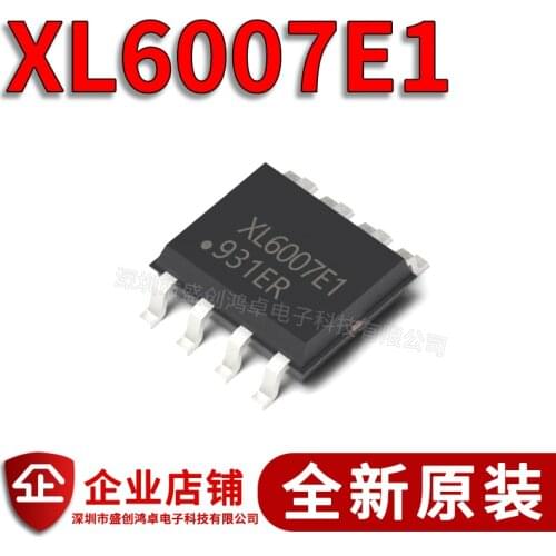 100% New&original XL6007E1 XL6007 SOP8 2A 60V 400khz In Stock (5pcs/lot)