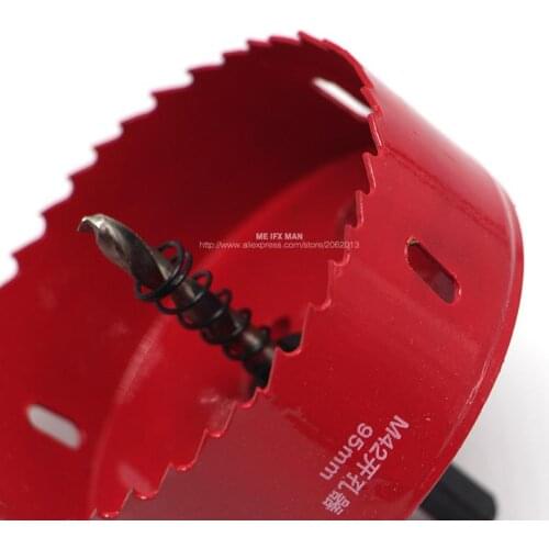 95mm 3.74" Bi-Metal Wood Hole Saws Bit for Woodworking DIY Wood Cutter Drill Bit