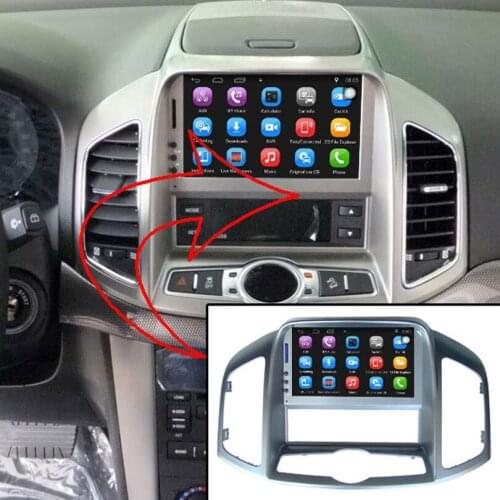 Upgraded Original Android 7.1 Car Radio Player Suit to Chevrolet Captiva 2011-2013 Car Video Player Built in WiFi GPS Bluetooth