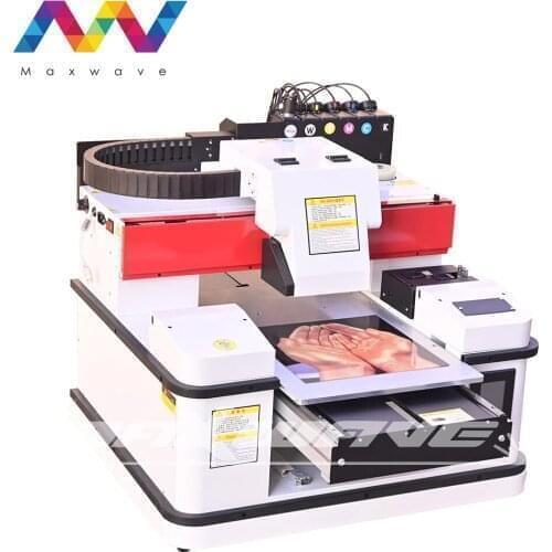 Automatic A3 UV Flatbed Printer A3 digital uv led rotary Printer Print Phone case bottle metal acrylic glass uv printer 3360
