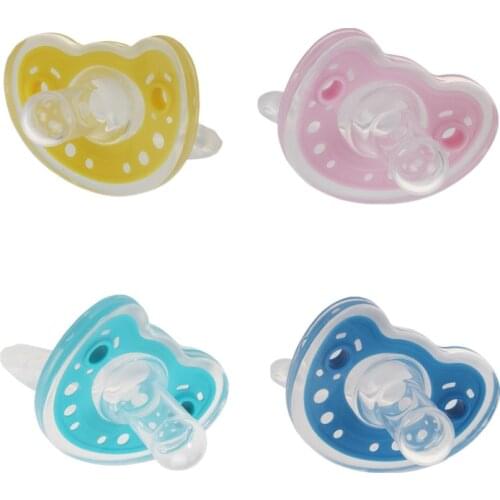 Food Grade Silicone Safety Baby Pacifier for Toddler Child Teat Soother Nippler Infant Grind Teeth Chew Training Pacifiers