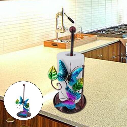 Decorative Toilet Paper Holder Stand Desktop Free Standing Lavatory Table Powder Room Tissue Paper Roll Holder Storage Organizer
