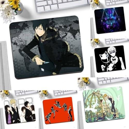 Durarara Customized laptop Gaming mouse pad Desktop Mousepad Gaming Small Mouse Pad 25X20CM Keyboard Mat