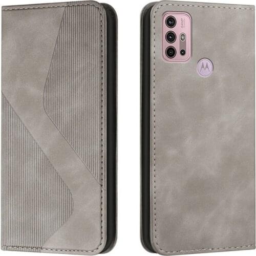 For Motorola G30 2021 Flip Case Motorola G30 G 30 Luxury Retro Leather Wallet Case for Moto G30 Magnetic Card Book Phone Cover