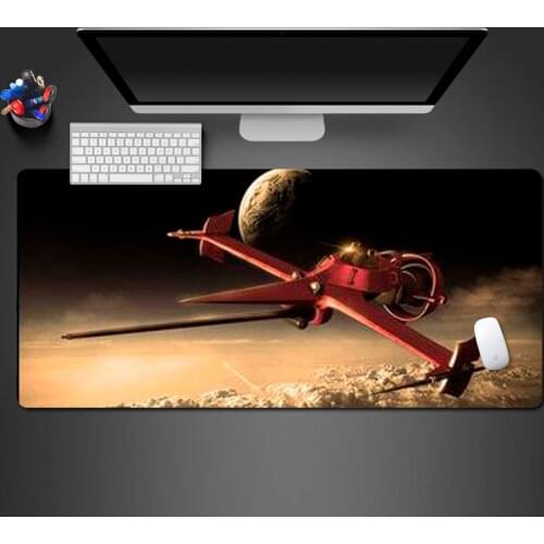 Beautiful Space Flight Mouse Pad Gamer Higt Quality Gaming Mousepad Fashion Game Computer Mousepad Computer Keyboard Desk Mat