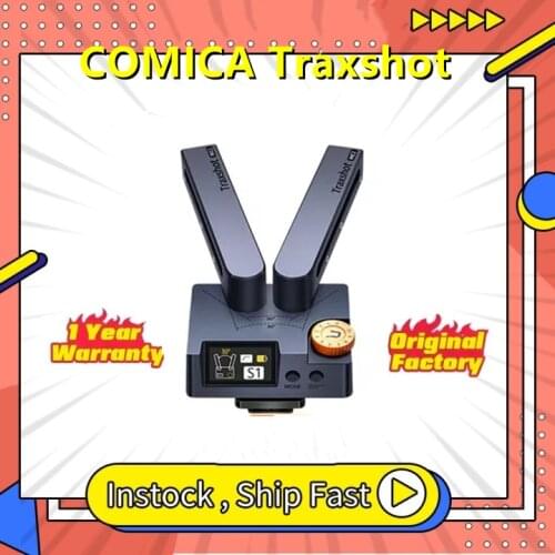COMICA Traxshot SLR Microphone Micro Single Camera Interview Microphone Radio Mic External Recording Microphone Professional mic