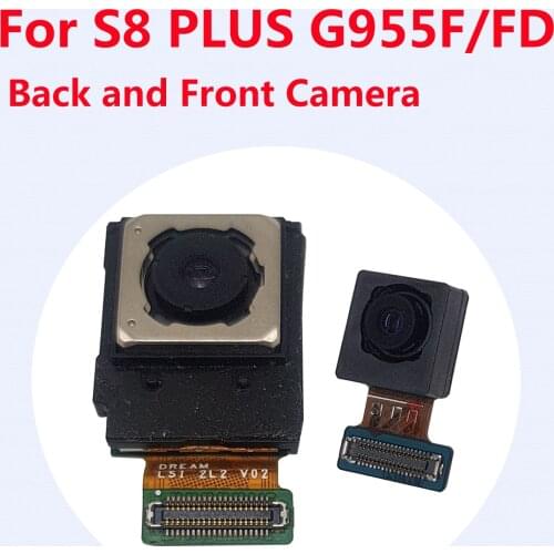 Original Back Rear Camera and Front Facing Camera Replacement For Samsung Galaxy S8 G950F G950FD G955U S8 Plus G955F G955FD G950