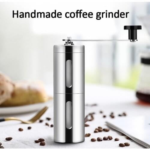 Manual Coffee Grinder Portable Coffee Bean Manual Grinding Tool Household Ceramic Core Grinding Can Be Washed Grinder Machine