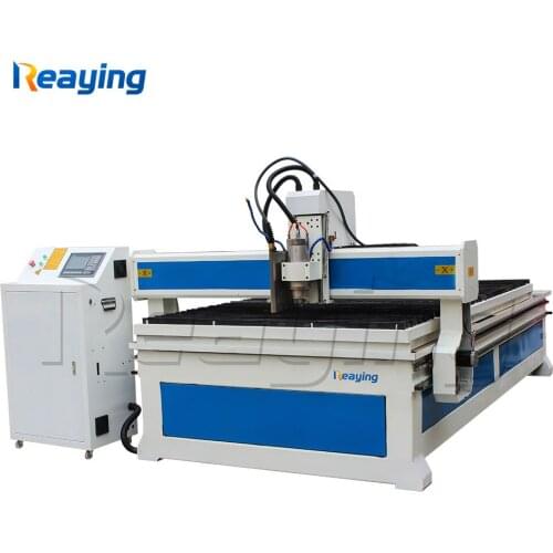 CNC 1300*2500mm plasma metal cutter machine stainless steel aluminum sheet cutting machine