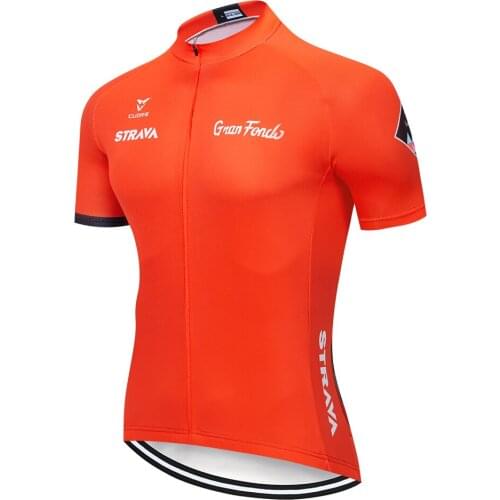 STRAVA 2021 Cycling jersey Men MTB Bike Shirts MTB Racing Bicycle Breathable Wear Clothing Clothes