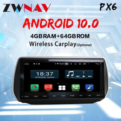 ZWNAV Android 10 carplay PX6 DSP For Hyundai IX45 Santa fe 2018+ Multimedia Stereo Car DVD Player Navigation GPS Radio