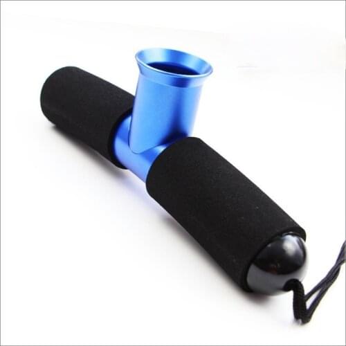 1 pcs Belly belt, aluminum alloy, deep sea fishing rod holder for boat fishing, fishing rod holder holder