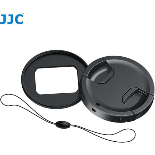 JJC RN-ZS200 Filter Adapter & 49mm Lens Cap Kit with Lens Cap Keeper for Panasonic Lumix DMC-ZS200/ZS220/TZ200/TZ220/TX2