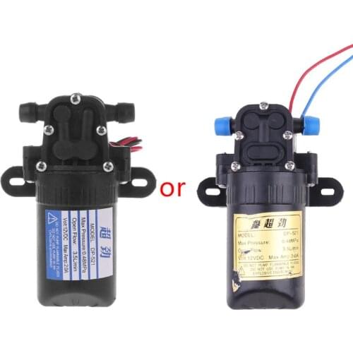 DC 12V 3.5L/Min 0.48MPa 70 PSI Diaphragm High Pressure Self Priming Water Pump 77UD