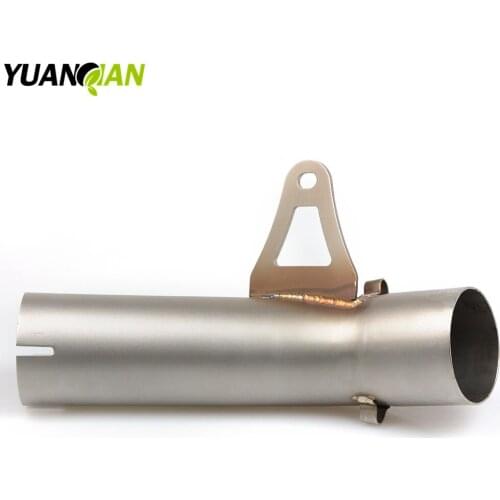 For BMW Stainless Motorcycle Exhaust Pipe Middle muffler exhaust pipe For BMW S1000 S1000RR 2009 2010 2011 2012 2013 2014