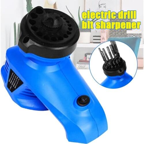 3-12mm Electric Rotary Drill Sharpener Twist Drilling Machine Milling Drill Sharpener Twist