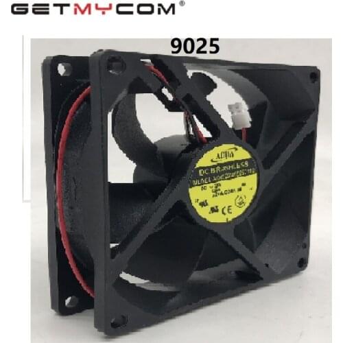 Getmycom Original 9025 12v 2a dasa0925b2s 9cm radiation heat fan pwm dual ball fan violence speed