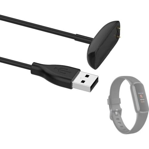 Smartband USB Charging Cable Cord Dock Charger Adapter Charge Wire For Fitbit Luxe Wristband Smart Band Bracelet Accessories