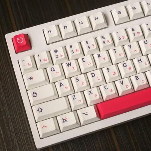 148-key Keycaps PBT Sublimation cherry Highly Customized Mechanical Keyboard Keycaps for Cherry MX Switch 61/87/84/68/104/108