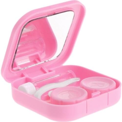 Contact Lens Case Eyes Care Kit Holder Container Gift Travel Portable Accessaries