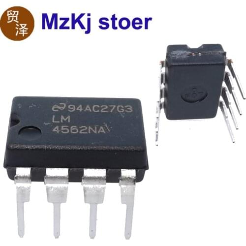 LM4562 New Imported Original LM4562NA DIP8 2-channel 55-MHz high-fidelity High Performance Audio Op Amp Upgrade AD827S OPA2604