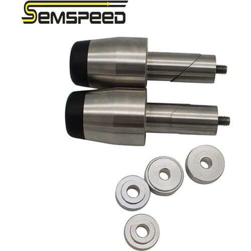 Motorcycle Stainless Steel Handle Bar Handlebar Grips Cap End handle Plugs For KAWASAKI Z400 Z750 Z800 Z900 Z900RS Z1000 Z1000SX