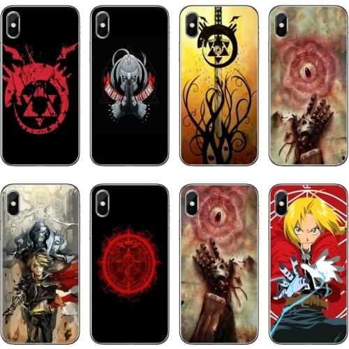 Fullmetal Alchemist amine soft Cover Case For Samsung Galaxy M30 A70 A60 A50 A40 A30 A10 A9 A8 A6 J8 J4 J6 Prime Plus 2018