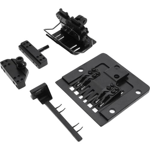 Gauge Set 1/4 7/8 1/4 Needle Plate Feed Dog Presser Foot For KAISAI SPECIAL 1404 Sewing Machine