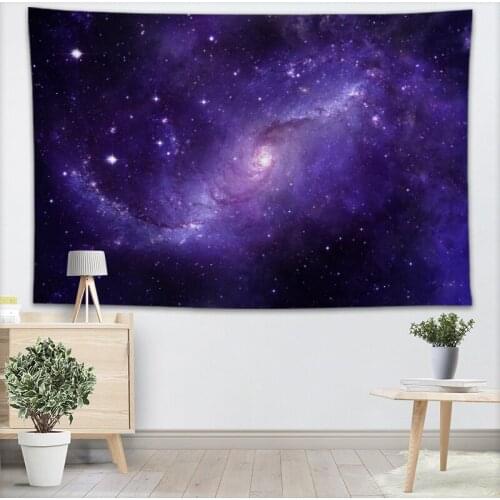 Custom Starry sky tapestry anime wall hanging tapestry home decoration rectangle bedroom wall art tapestry 140X250cm