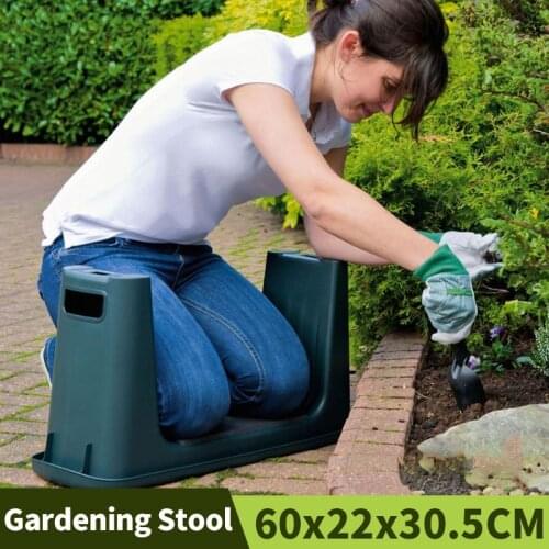 Nature Gardening Stool Plastic Kneeling Stool Outdoor Furniture Sun Protection Frost Resistance Work Chair With EVA Mat