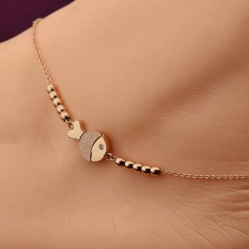 New 2015 fish ankle bracelet