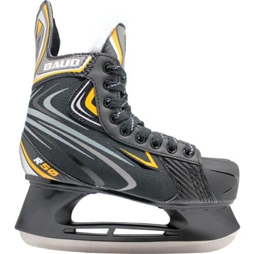 3mm ThickenAdult Ice Hockey Shoes Unisex ChildrenS Ice Hockey Skate Shoes Real Skates Speed Skating Skates Winter Indoor Ice