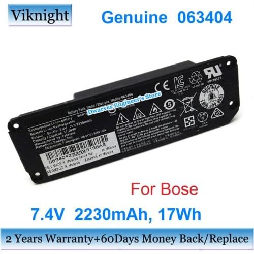Original 063404 Battery For Bluetooth Wireless Speaker Soundlink Mini 7.4V 2230mAh 17Wh