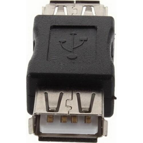 AT Coupler Adapter Connector F/F USB 2.0 Type A Female to Famale 5pcs/lot NEW Converter HIgh quality