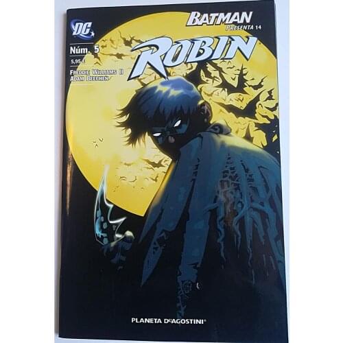 BATMAN Presents: ROBIN No. 5 , DC COMICS, ED. PLANETA - 2008, 1ª Spanish edition, COMIC BOOK, author FREDDIE WILLIAMS II