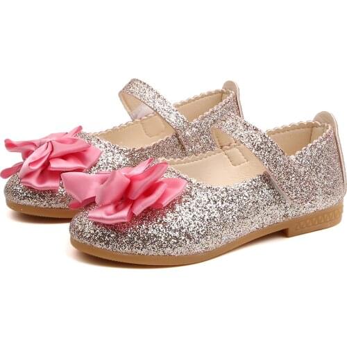 2020 Summer New Children Casuals Shoes Toddler Girls Sandals Kids Fashion Bow Non-slip Princess Shoes Girls Party Dance Sandals