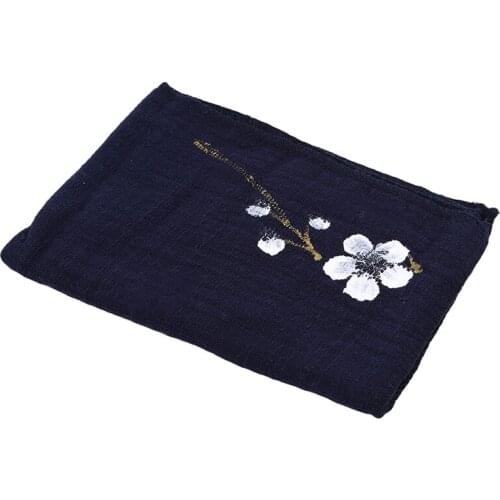 Family Kitchen Gourmet Zen Linen Handmade Tea Accessories Kitchen Napkin Tea Ceremony Square Fragrant Towel