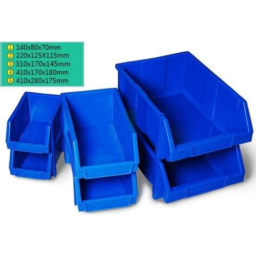 1 Pcs Bin Storage Rack Shelving Garage Storage Rack Tool Organiser Box Workshop Thickened combination Components box