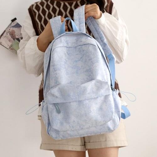 Female Mori Dark Pattern Backpack Women Waterproof Shoulder School Bags Korean Harajuku Fashion College Travel Backpacks Ladies
