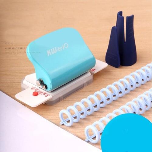 1Pc Paper Punch DIY Hole Puncher Loose Leaf Hole Punch Handmade For Office Craft Hole Puncher Stationery