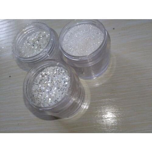 10g Diamond Dust - NAIL ART Iridescent Fine (.008") Glitter Powder - for gel nail polish, gel and acrylic nail powder