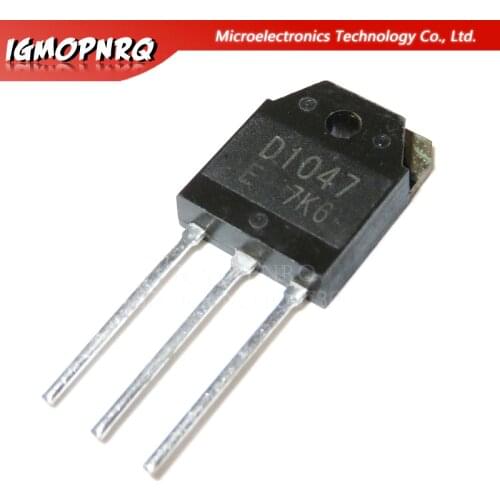 10pcs 2SD1047 D1047 TO-3P TRANSISTORS new original
