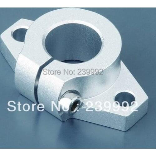2pcs/lot SHF25 25mm Linear Shaft Support Linear Rod Shaft End Support XYZ Table CNC parts