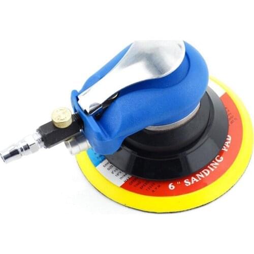 6" Air Palm al Sander Random Hand Sanding Pneumatic for Grinding Operations