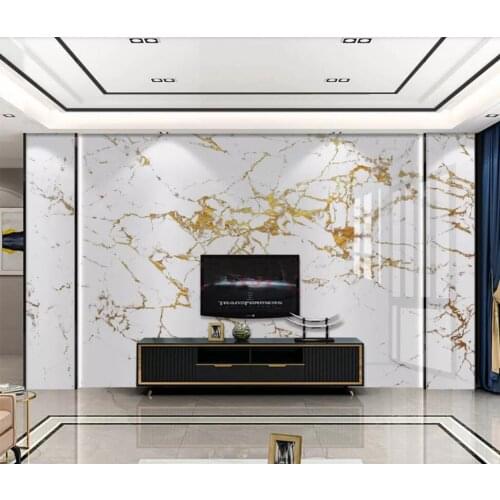 Modern abstract atmospheric golden texture jasper marble background wall large 3D mural wallpaper