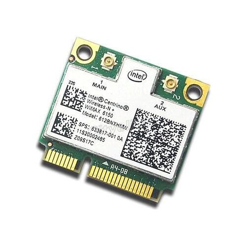 Wireless Adapter Card for Intel 6150 612BNXHMW 300Mbps Wireless Wifi Half Mini PCI-E Card For IBM ThinkPad G480 G580 G780 N580