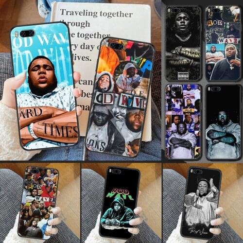Rod Wave Rapper Phone case For Xiaomi Mi Max Note 3 A2 A3 8 9 9T 10 Lite Pro Ultra black art waterproof tpu cover trend shell