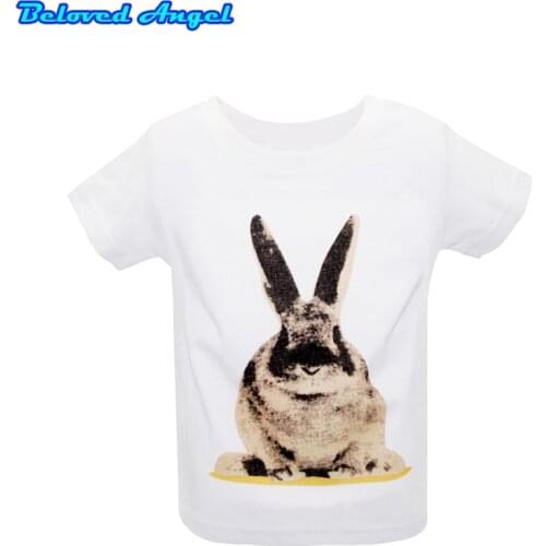 Beloved Angel 2019 Boys Tees T Shirt Child Summer Short Sleeve Clothes Kids T-Shirt Baby Girls Children Clothing Tops 1-6year