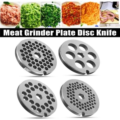 3/4.5/6/12mm Hole For Choice Stainless Steel Meat Grinder Disc for Type 5 Meat Grinder