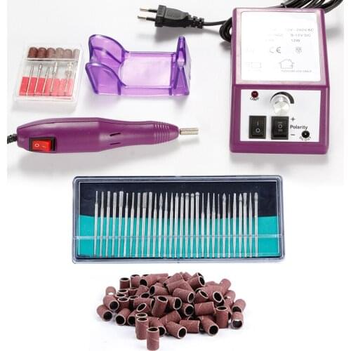 Milling Machine for Manicure and Pedicure Apparatus for Manicure Milling Cutter Set Gel Removal Electric Polishing Nail Drill